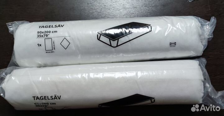 Наматрасник tagelsäv IKEA 90x200см