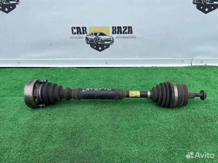 Полуось (привод) передняя левая L Audi A4