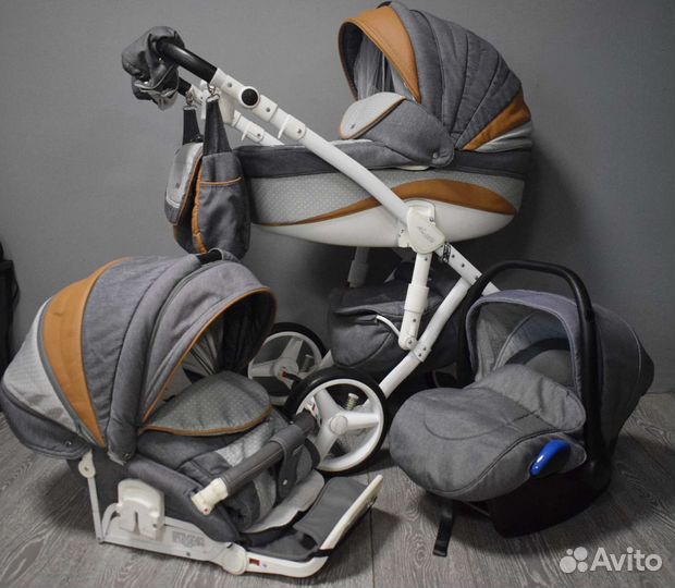 Коляска Adamex Barletta 3 в 1