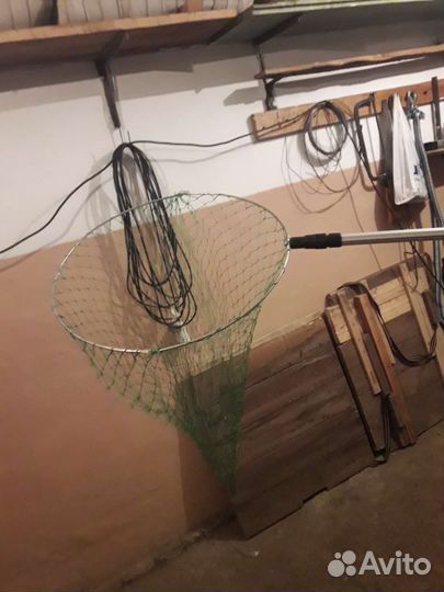 Телескопический подсачник для рыбалки