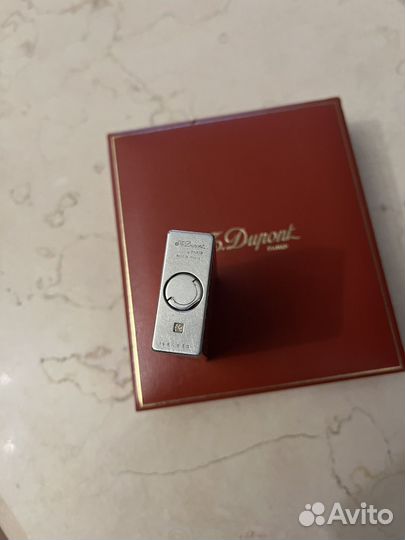 Зажигалка газовая Dupont серебро