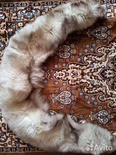 Воротник из песца