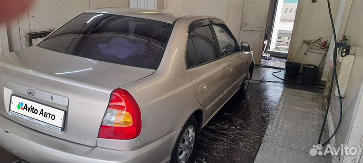 Hyundai Accent 1.5 AT, 2005, 187 000 км