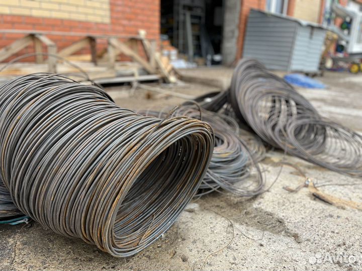 Проволока вязальна обожженная 1.2-6мм