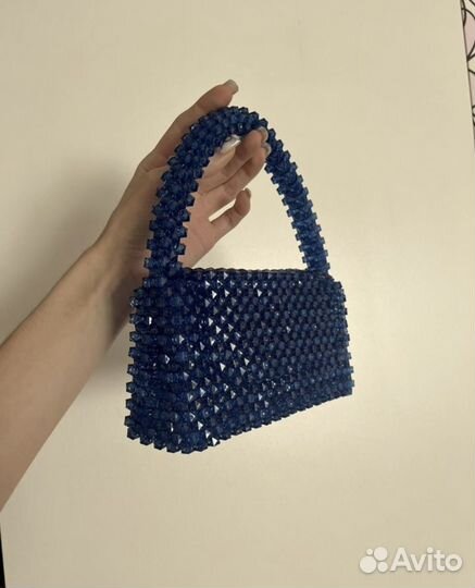 Сумка из бусин ручной работы