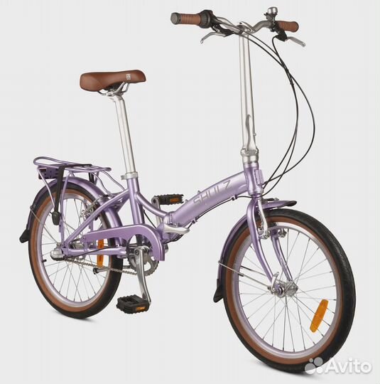 Велосипед складной shulz GOA V 20 violet/фиалк