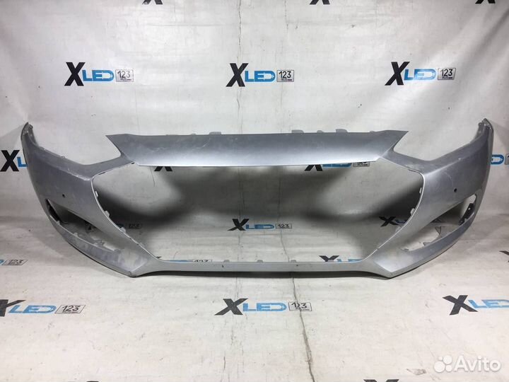 Передний бампер голый Hyundai i40 рестайлинг