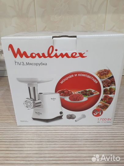 Мясорубка moulinex hv3