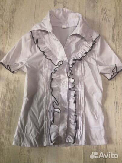 Рубашки +водолазки 116-122