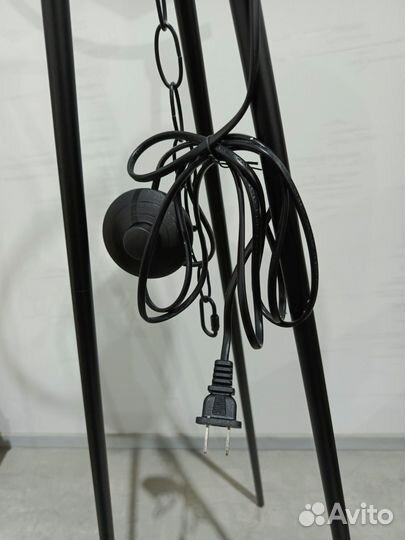 Торшер напольный с абажуром