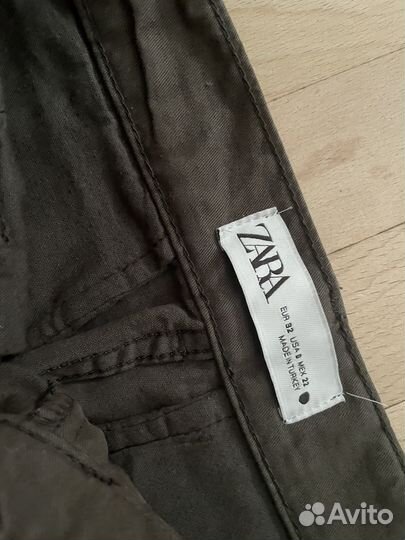 Штаны карго zara