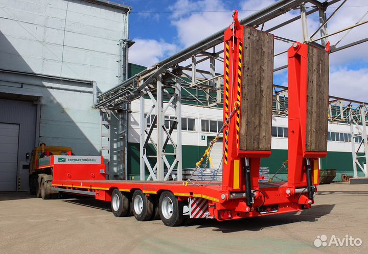 Полуприцеп трал (тяжеловоз) Тверьстроймаш 993931, 2023