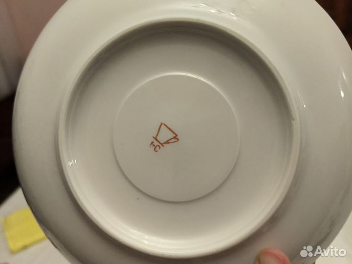 Блюдце Мальва Барановка СССР