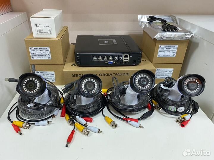 Видеонаблюдение для дома, дачи, магазинов