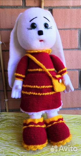 Ростовая кукла зайка, 50 см