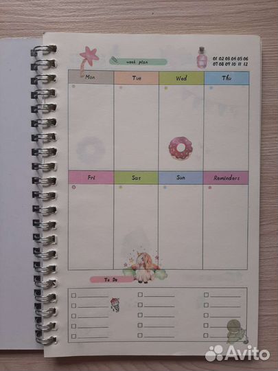 Блокноты ежедневники