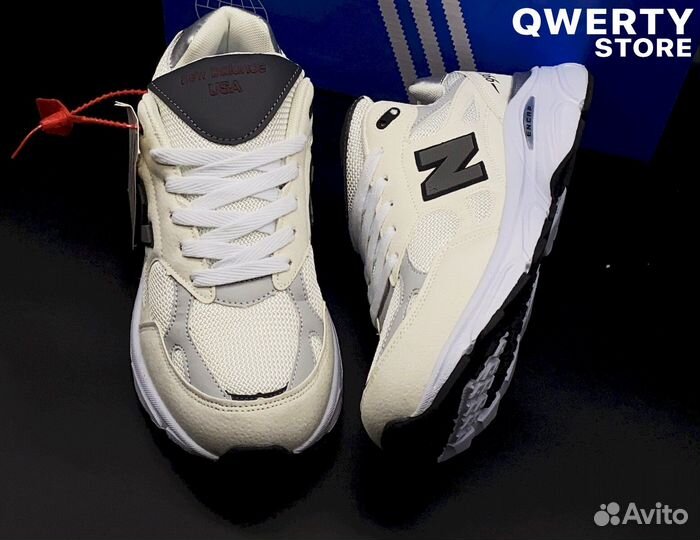 «Кроссовки мужские New Balance 990, белые»