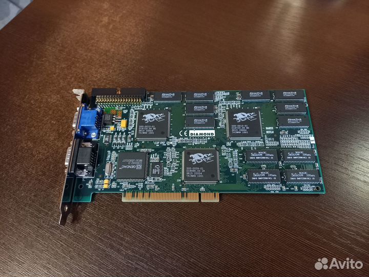 3dfx voodoo 2 8мб (Diamond Monster 3D II)