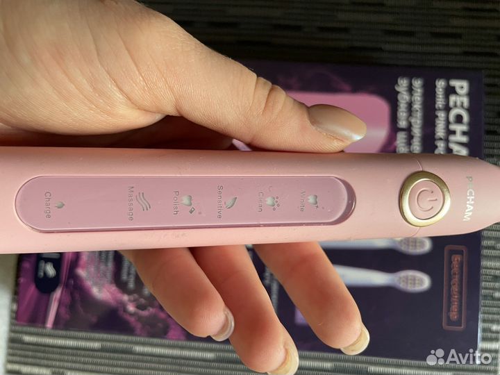 Электрическая зубная щетка Pecham pink pc-082