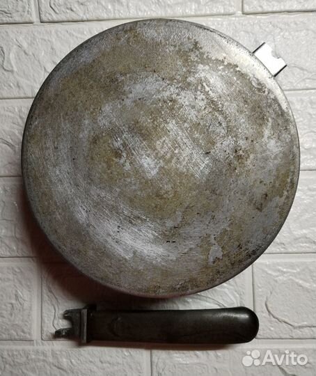 Сковорода - сотейник, полированный алюминий,винтаж