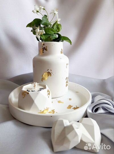 Подарок. Набор из высокопрочного гипса