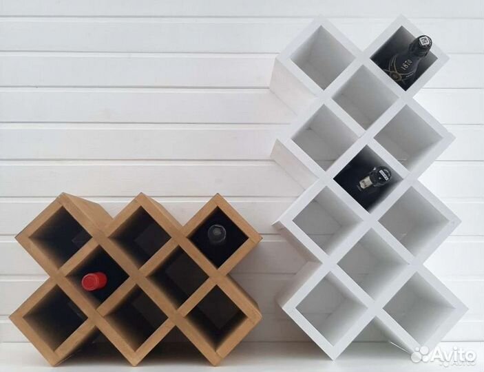 Винные лофт стеллажи (полки, стойки для вина)