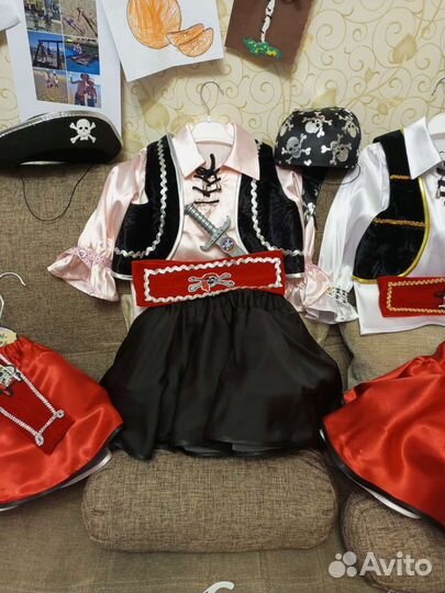 Пираты и пиратки на 98 рост
