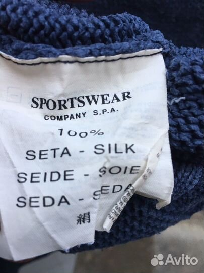 Шелковый свитер Stone Island (SS01) (L)