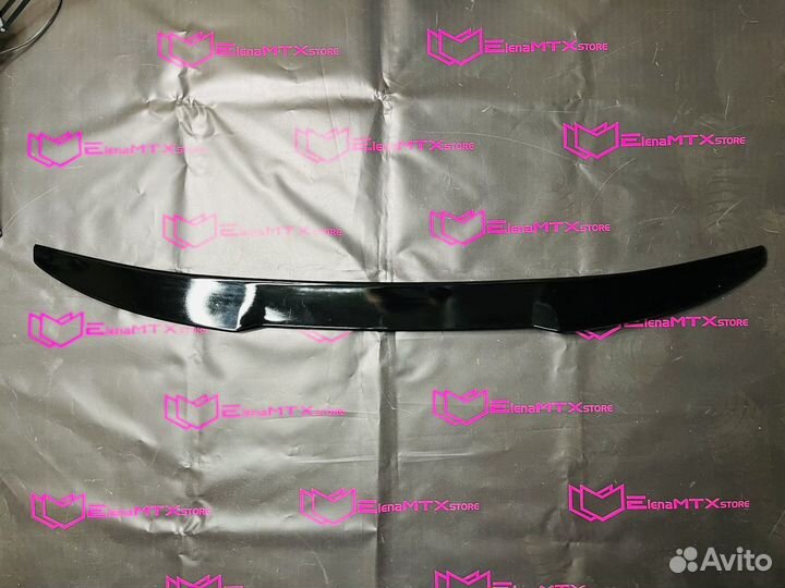 Спойлер BMW G22 черный глянец