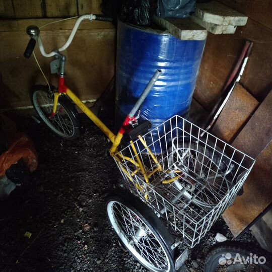 Трехколесный велосипед для взрослых