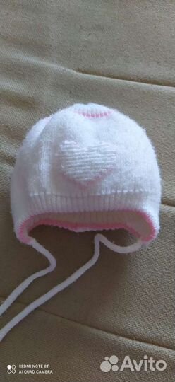 Шапка на новорожденного