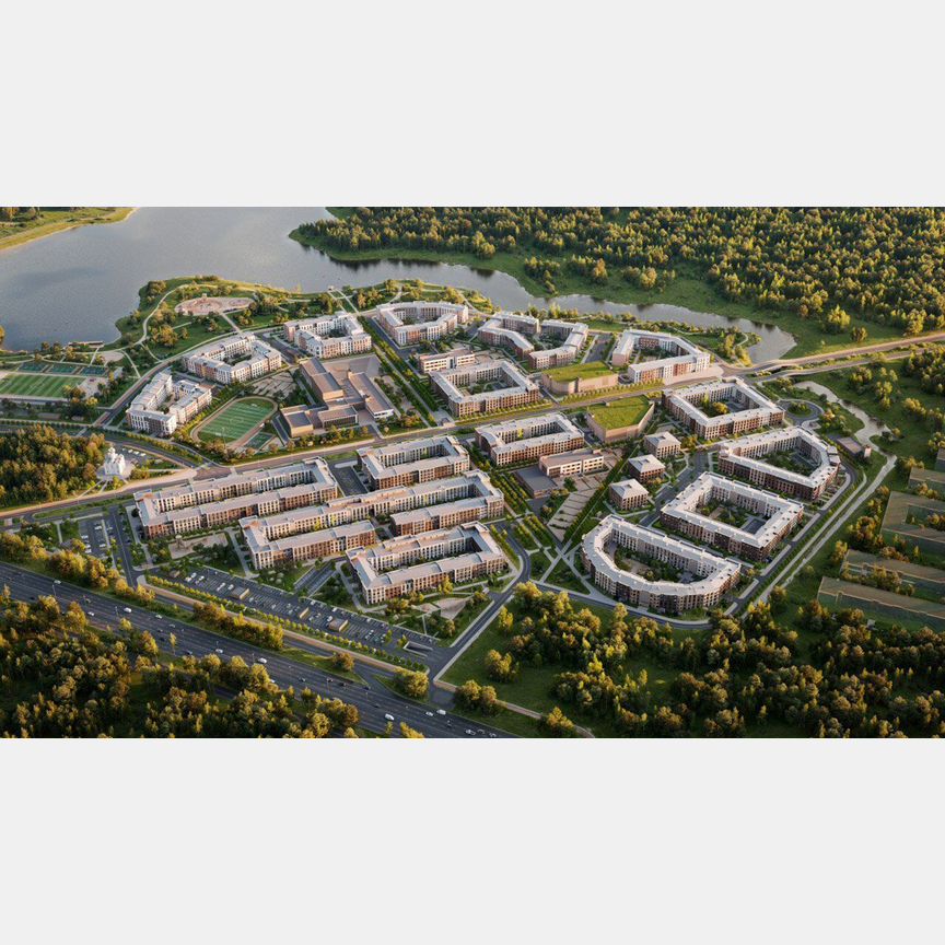 1-к. квартира, 46,6 м², 1/4 эт.