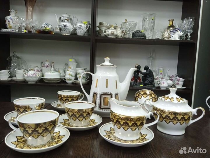 Сервиз. Фарфор. ссср. Рига