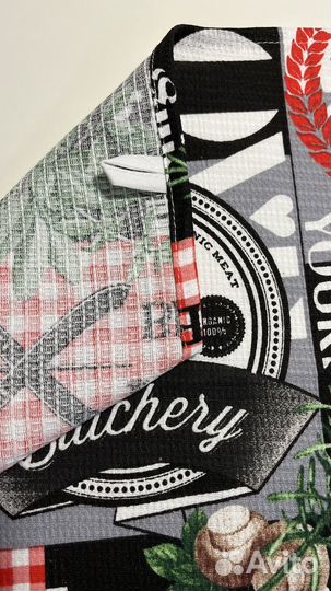 Кухонные полотенца вафельные