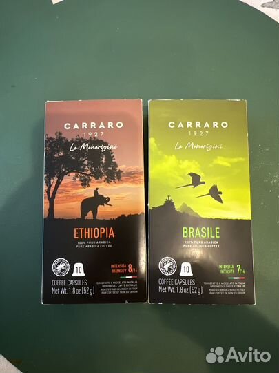 Капсулы Carraro для кофемашины, Италия