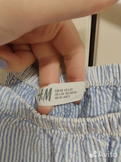 Платье для девочки hm 92 98