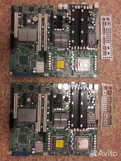 Серверная материнка LGA771