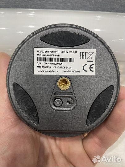 Wi-Fi видеоняня/камера wisenet smartcamsnh-V6410PN