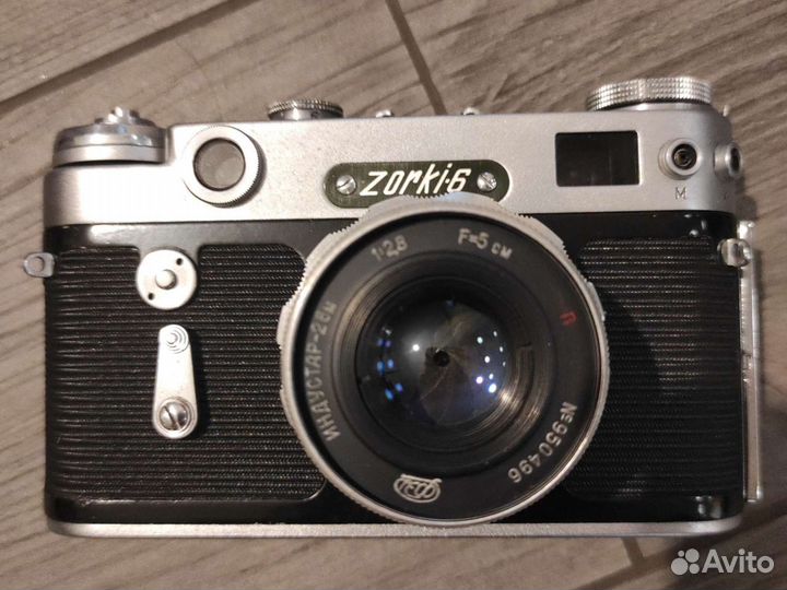 Плёночный дальномерный фотоаппарат Зоркий-6
