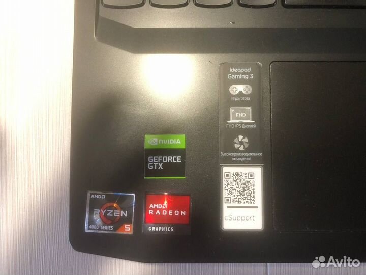 Игровой ноутбук Lenovo IdeaPad gaming 3