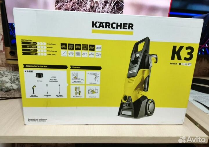 Мойка высокого давления Karcher K3 Новая