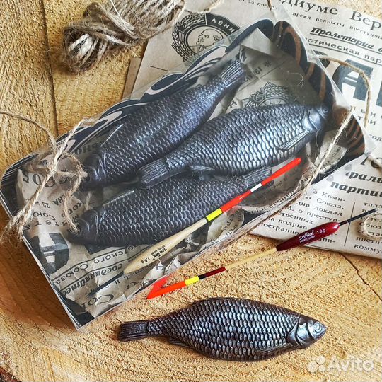 Шоколадная рыба - подарок мужчине рыбаку