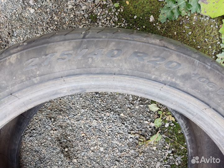 Pirelli P Zero 275/40 R20 и 315/35 R20