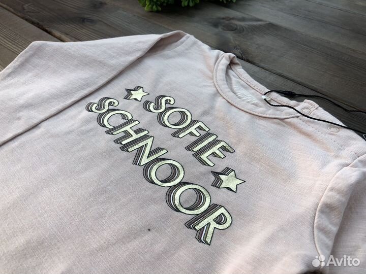 Лонгслив кофта для девочки 68 74 Дания