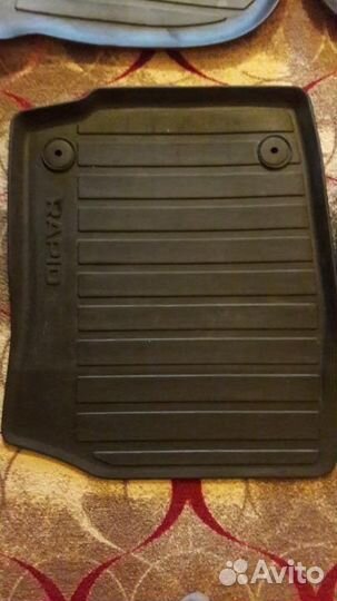 Оригинальные коврики skoda rapid