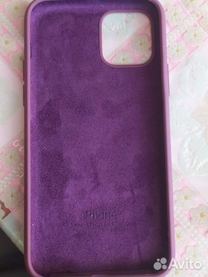 Чехол на телефон iPhone 11 Pro Винный