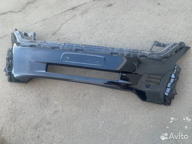 Накладка переднего бампера Outlander 3 (c 2018)