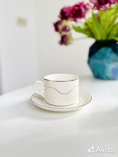 Чашка с блюдцем