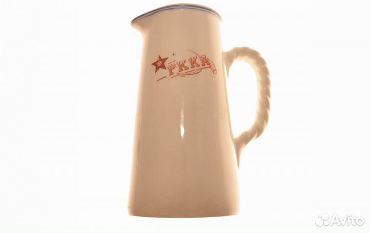 Фарфоровый молочник РККА