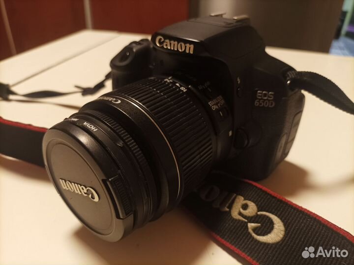 Зеркальный фотоаппарат canon 650d